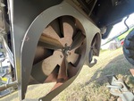 Chaff Discharge with Straw Spreader
