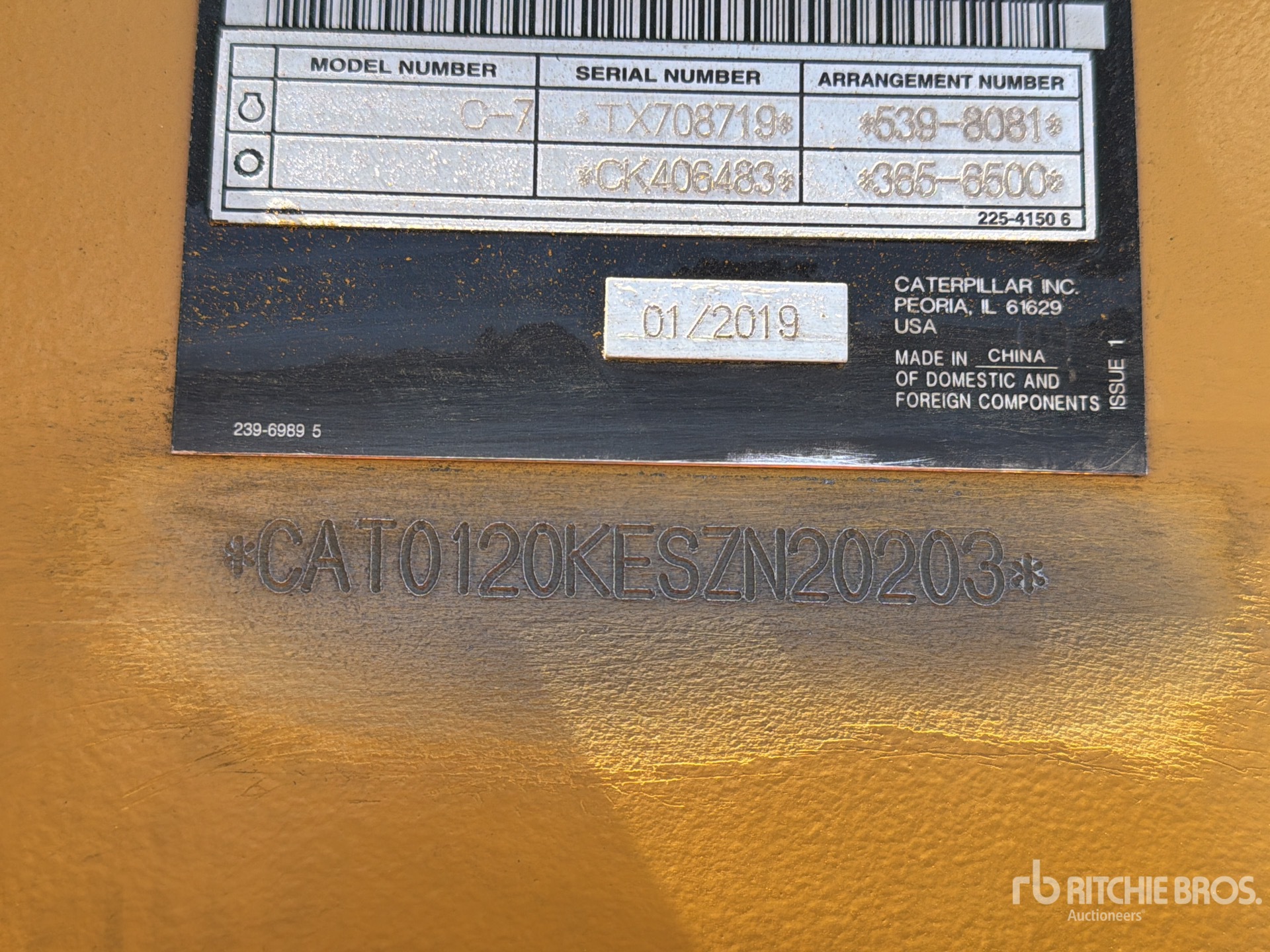 2019 Caterpillar 120K