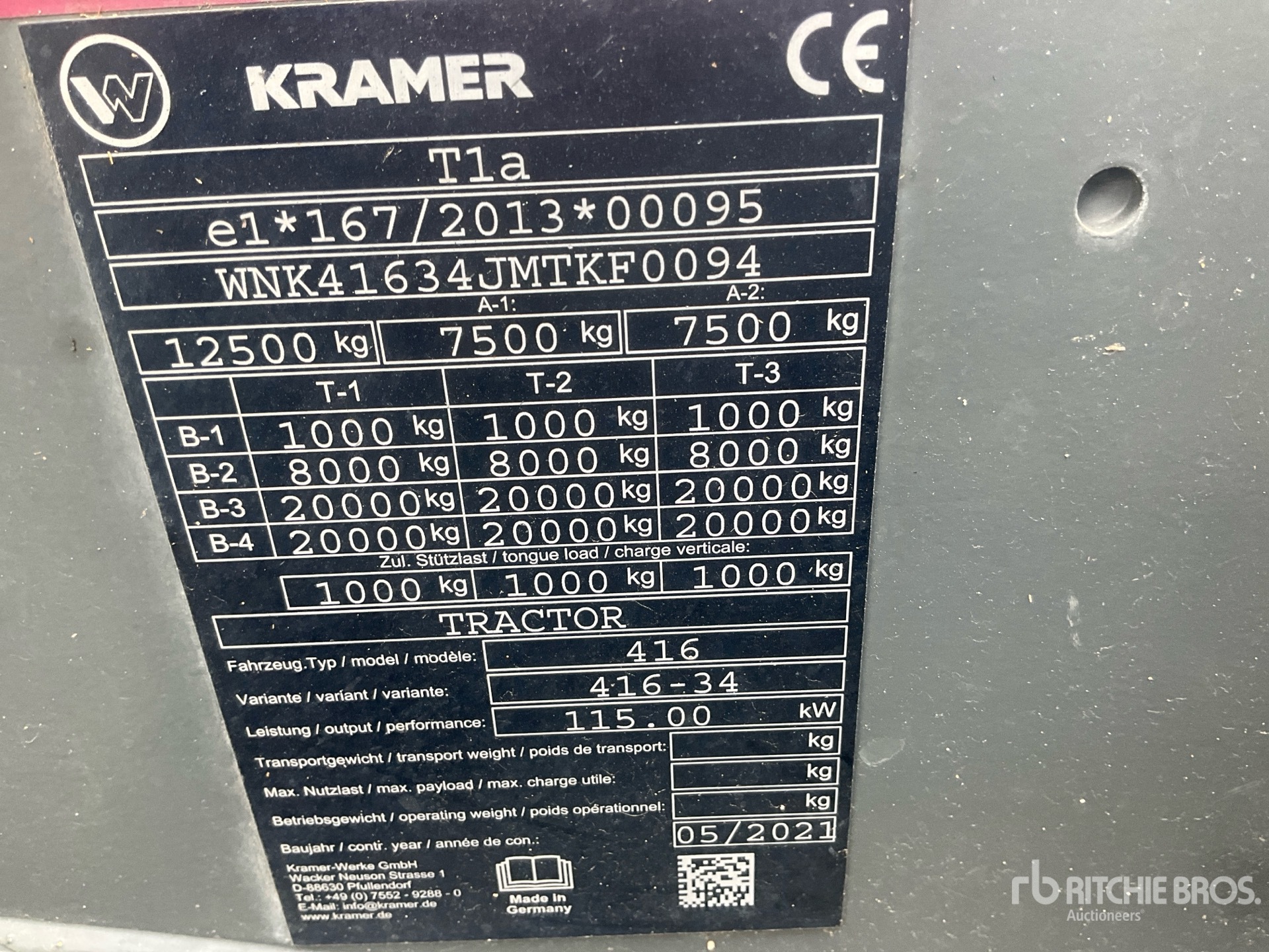 2021 Kramer KT557