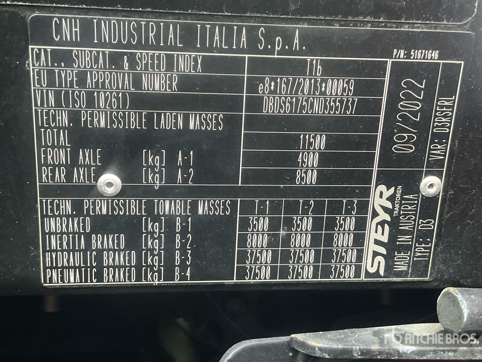 2023 Steyr 6175 IMPULSE CV