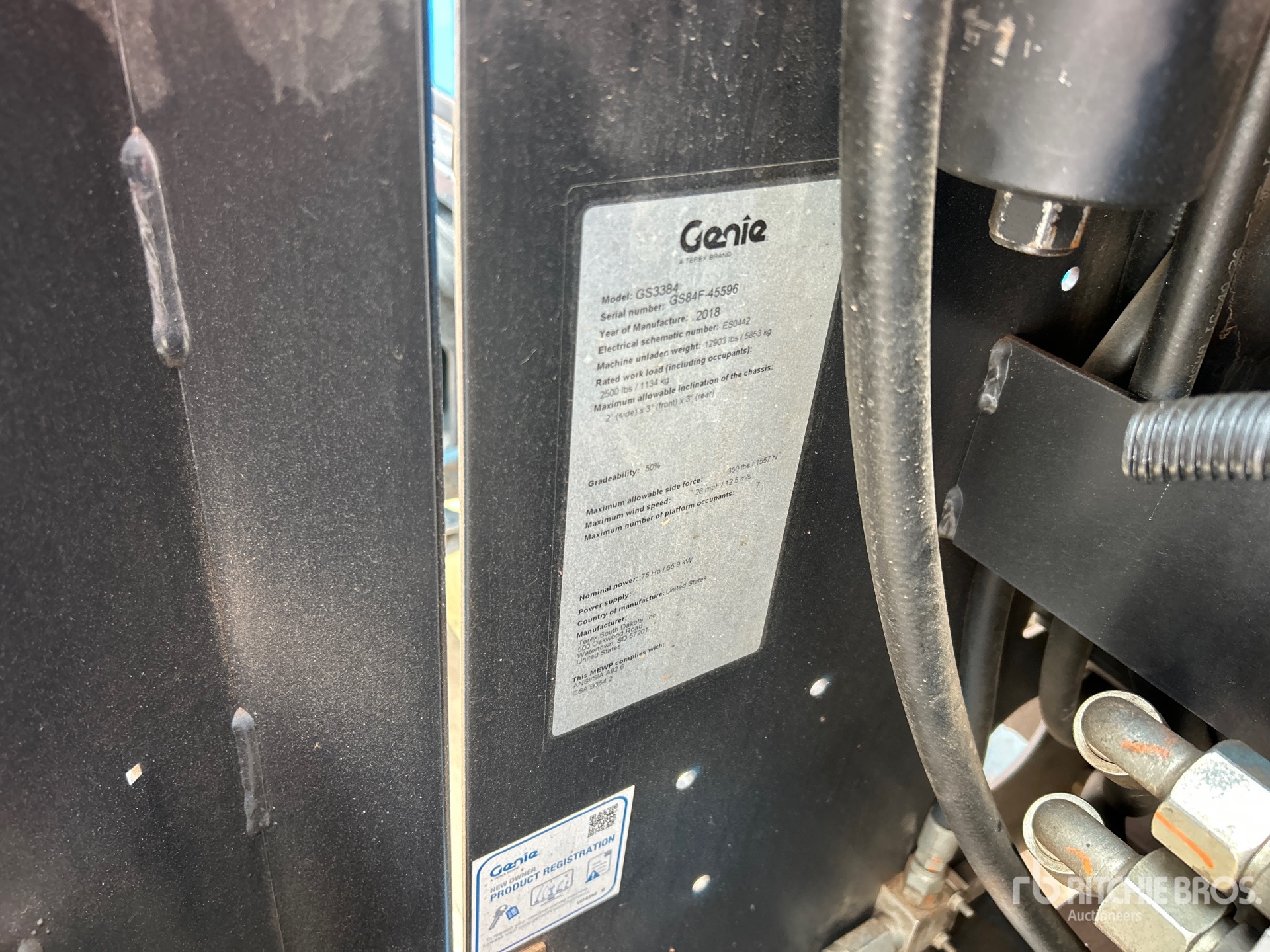 2018 Genie GS3384RT