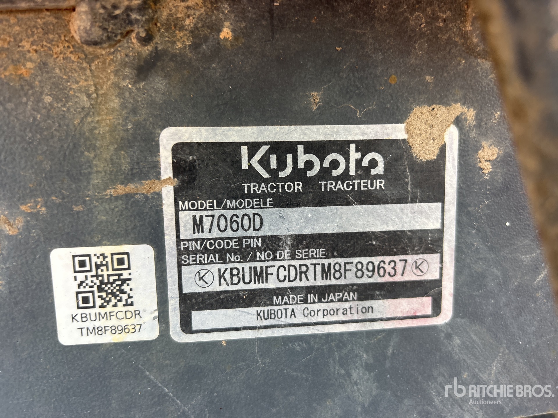 2021 Kubota M7060D