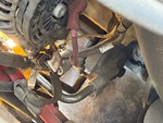 Motor with A/C Compressor