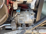 Engine with A/C Compressor
