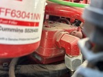 Engine with Air Compressor