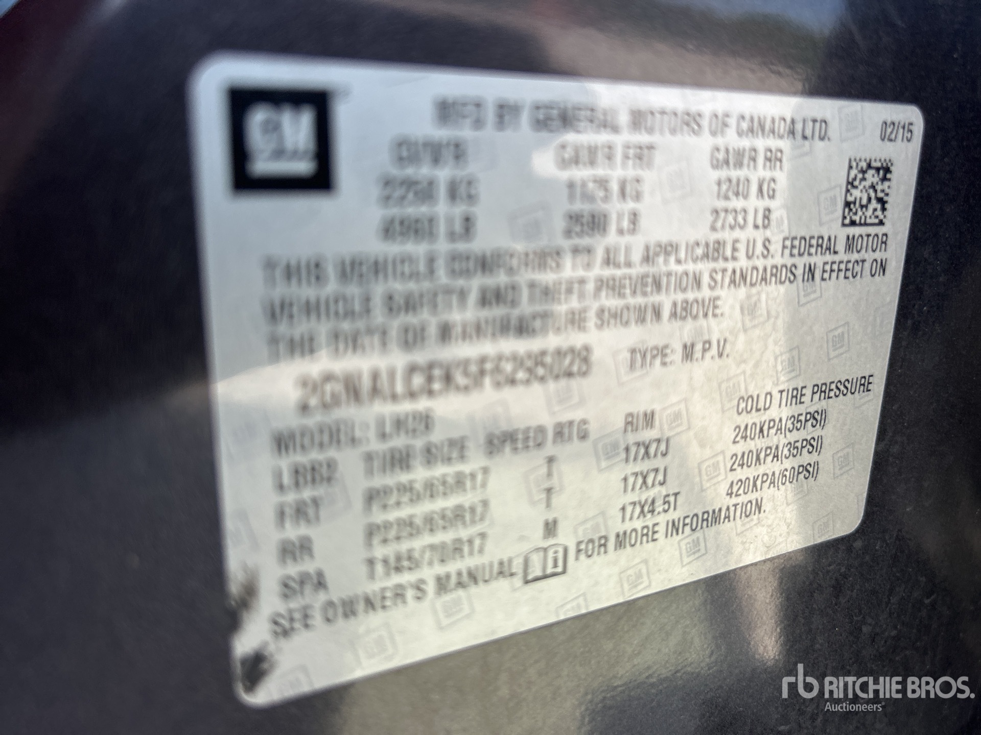 2015 Chevrolet EQUINOX