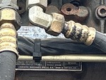 Upper Engine with Emission Certification Label