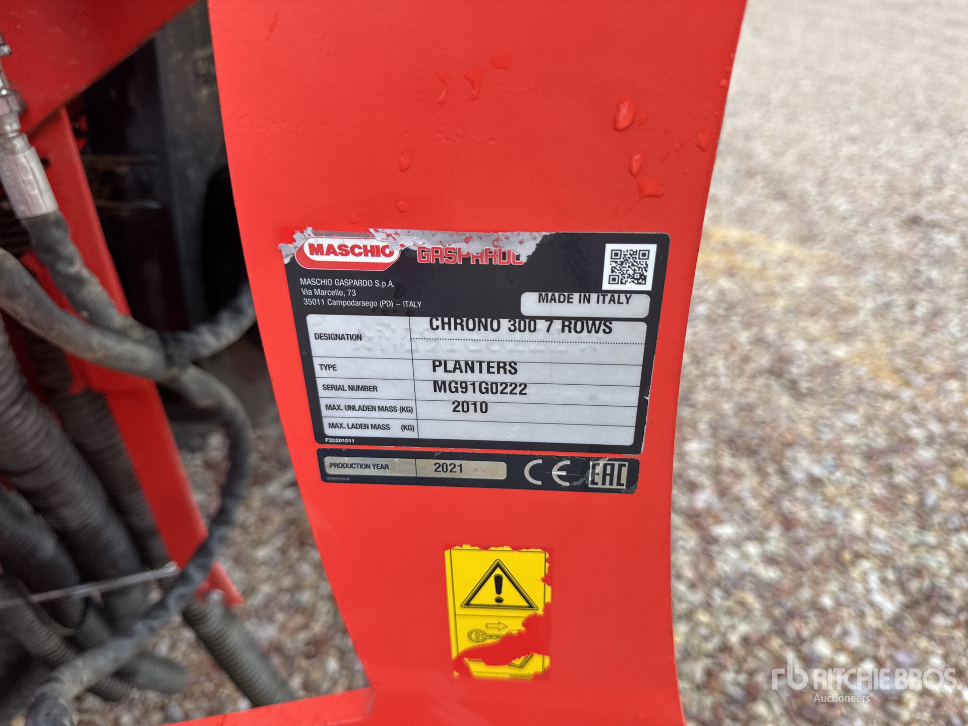 2021 Maschio CHRONO 300 7 RO