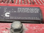 Engine with Emission Label