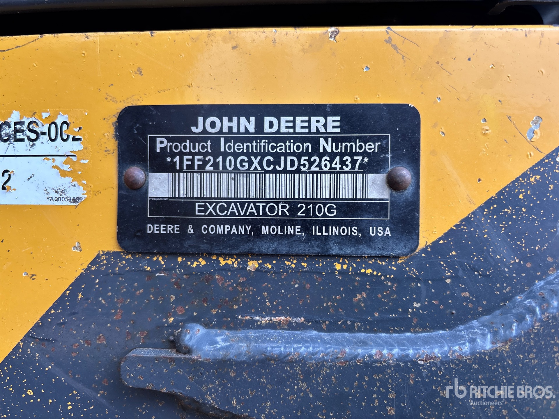 2018 John Deere 210G LC