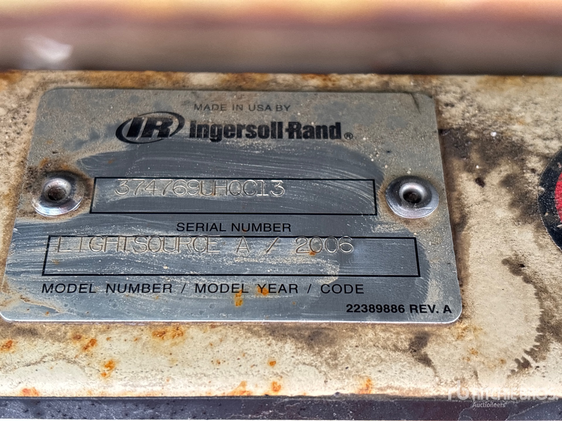 2006 Ingersoll Rand LIGHT SOURCE