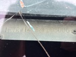 General Appearance with Frame Stamp Serial Number/VIN Photo