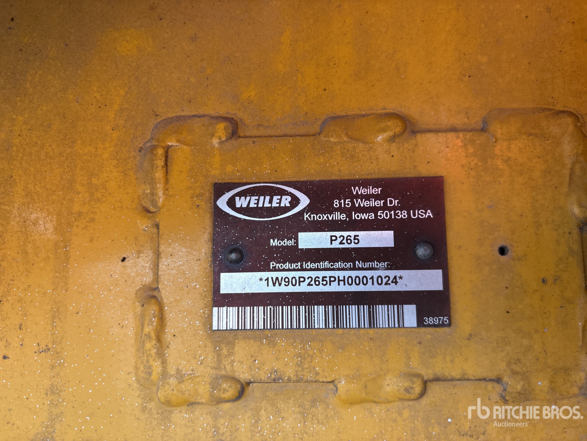 2017 Weiler P265