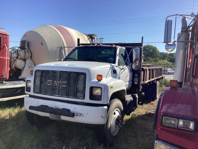 2000 GMC 3500 4x2 Flatbed Dump Truck 2000 GMC 3500 4x2 Flatbed Dump Truck