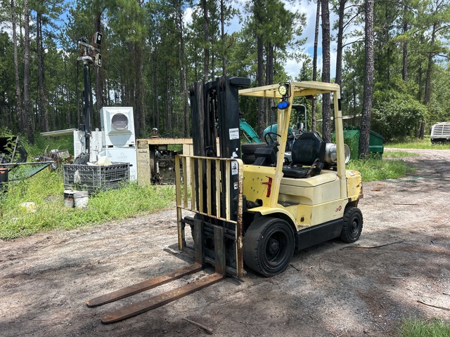 2005 Hyster H50XM 4900 lb Cushion Tire Forklift