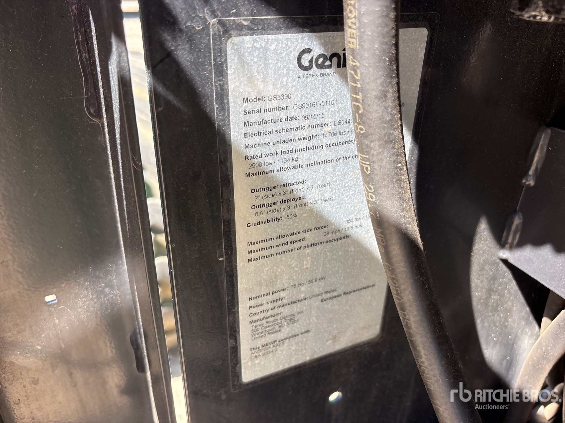 2016 Genie GS3390RT