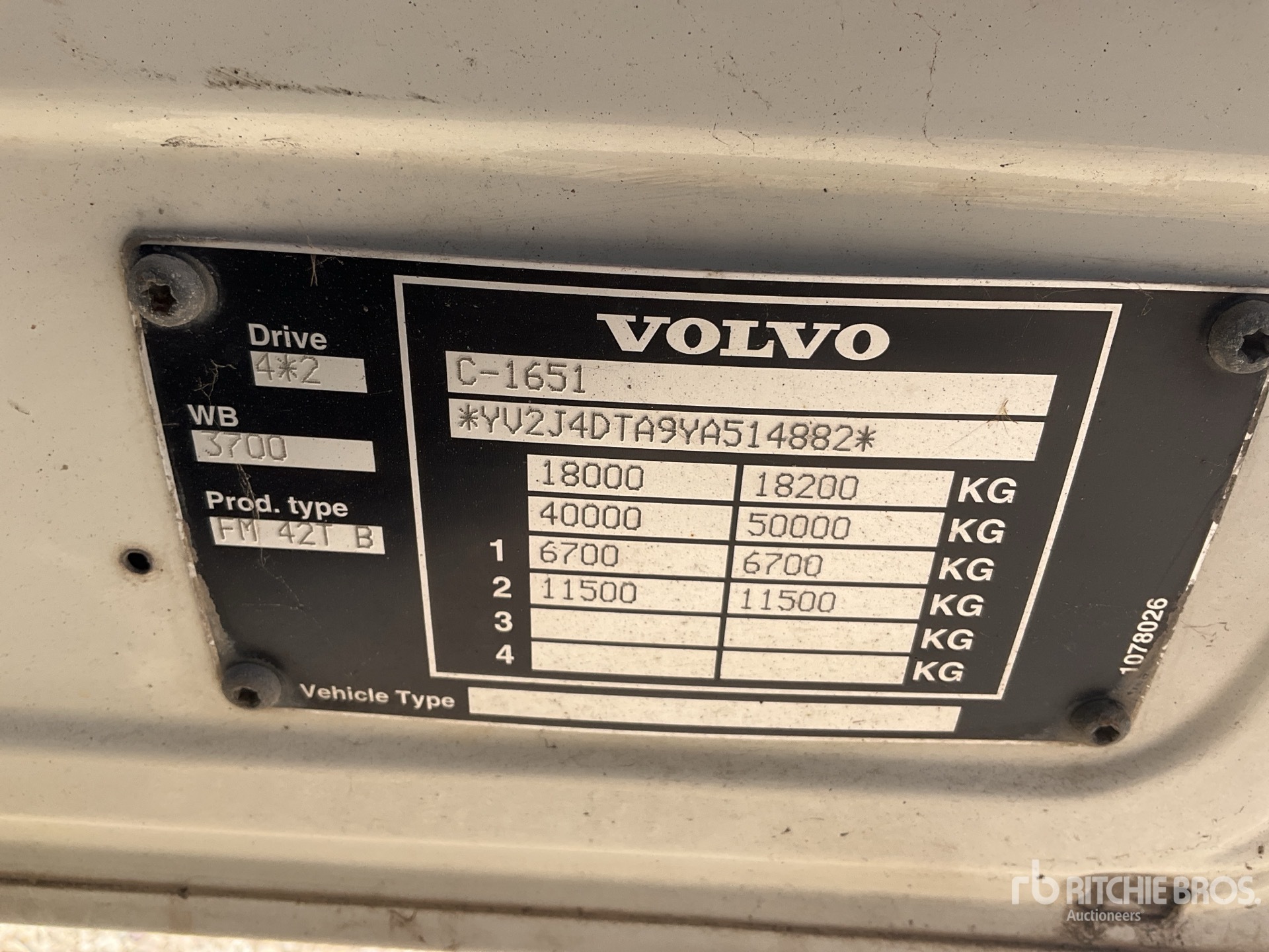 2000 Volvo FM10