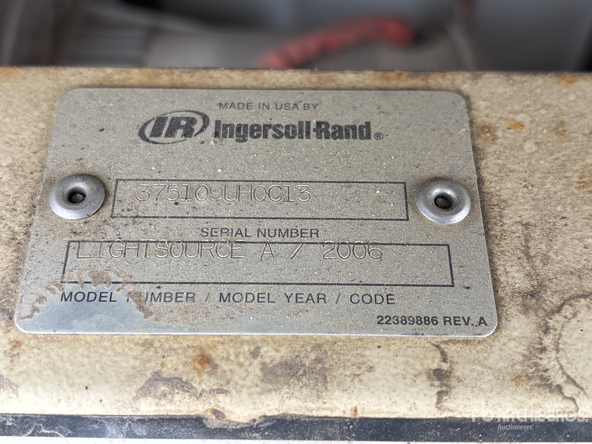 2006 Ingersoll Rand LIGHT SOURCE