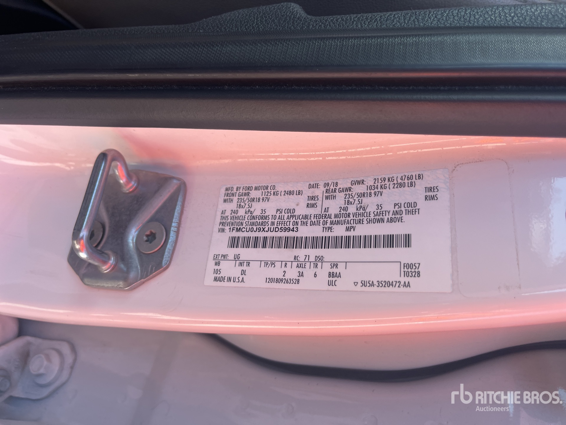 2018 Ford Escape