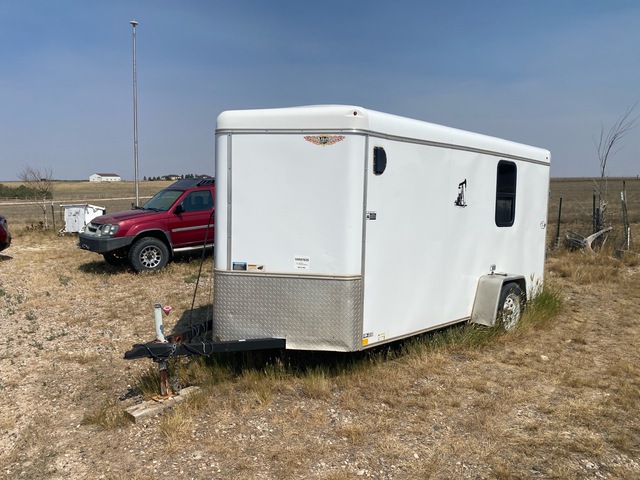 2018 H & H 14 ft S/A Enclosed Trailer