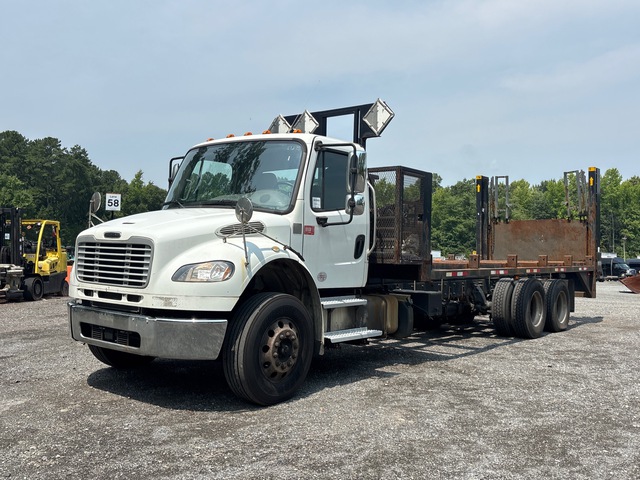 2018 Freightliner M2 106 6x4 Cylinder Pallet Flatbed Truck