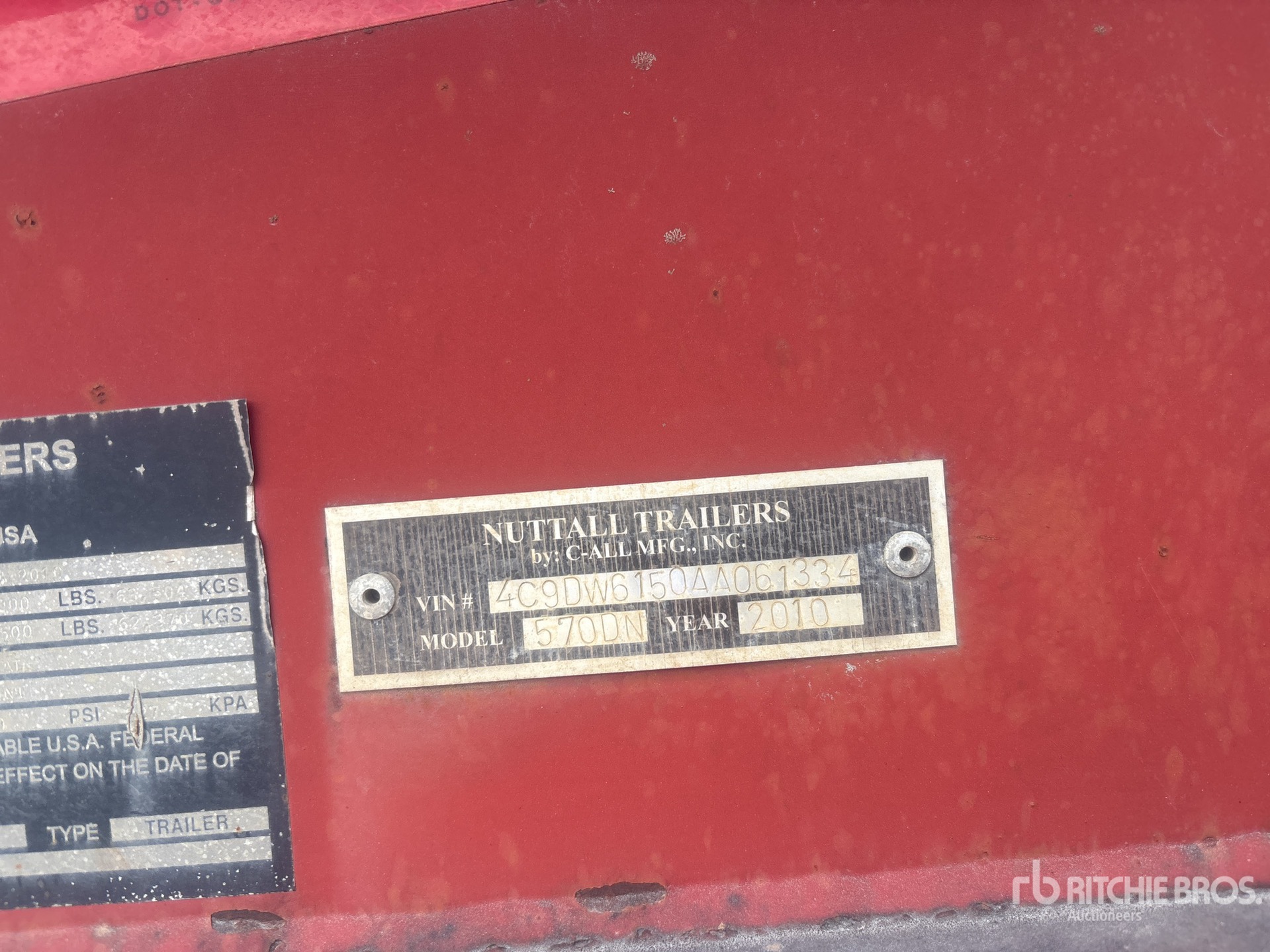 Photo of a 2010 Nuttall 570DN