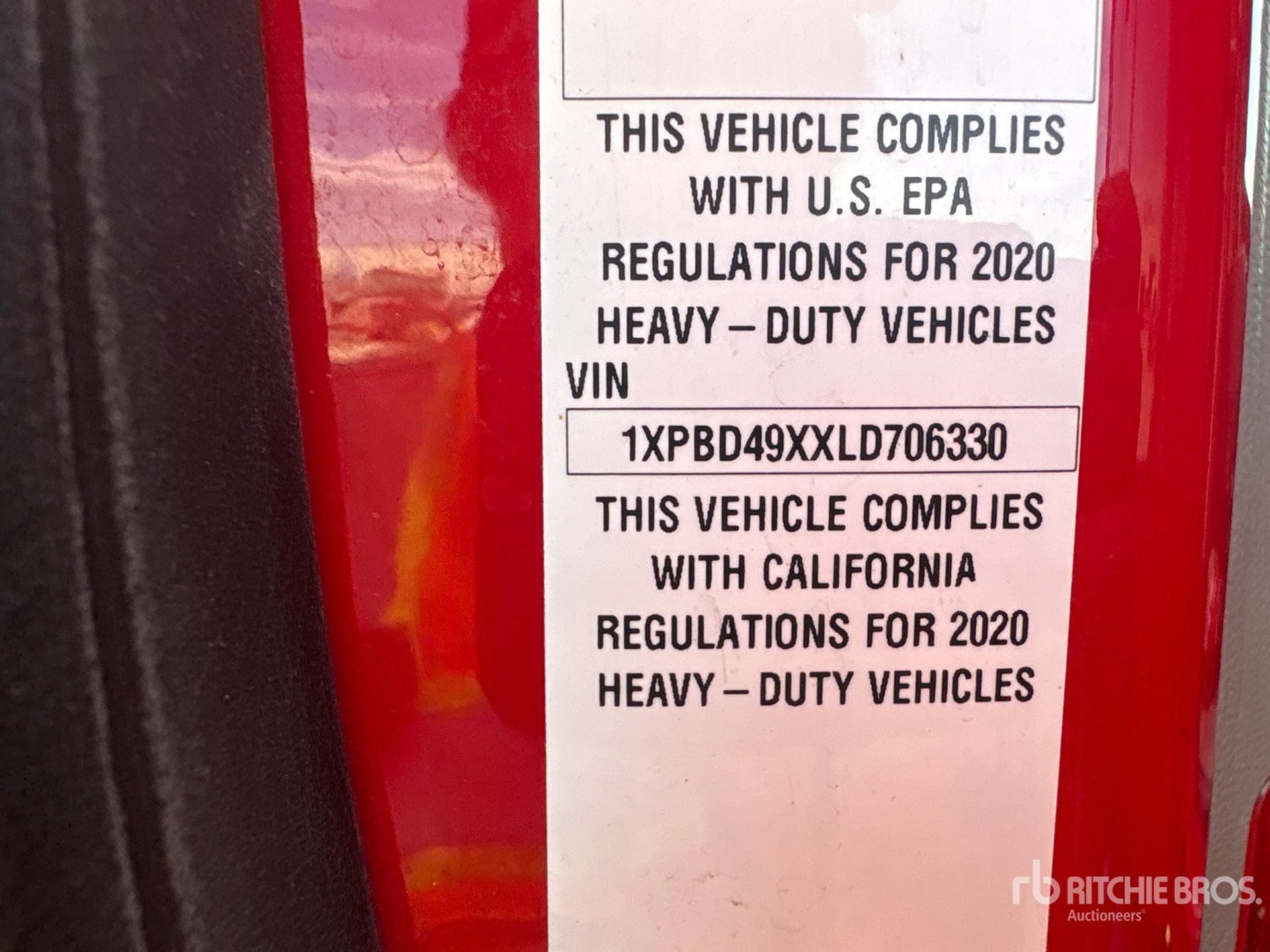 2020 Peterbilt 579