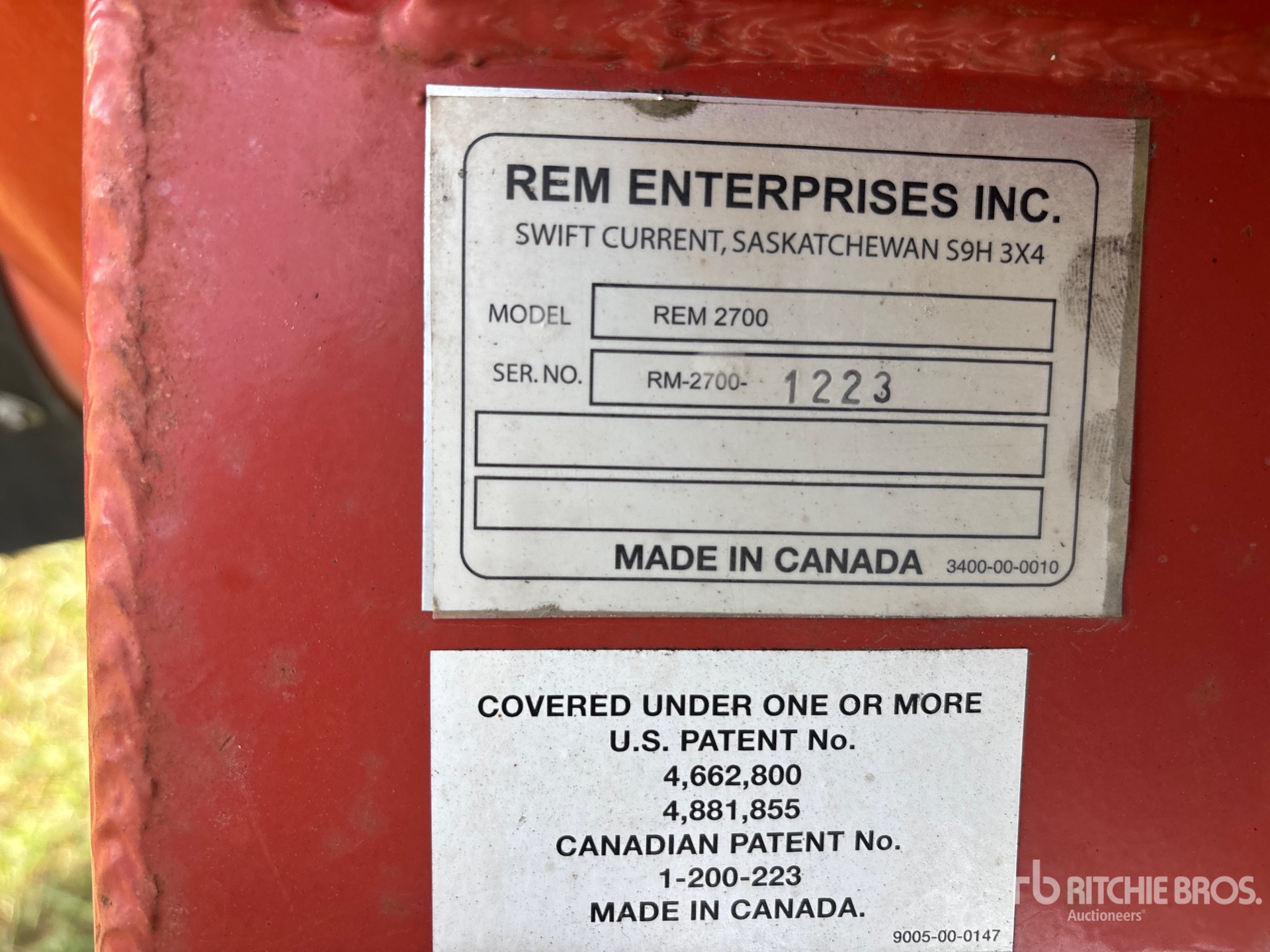 2009 REM 2700