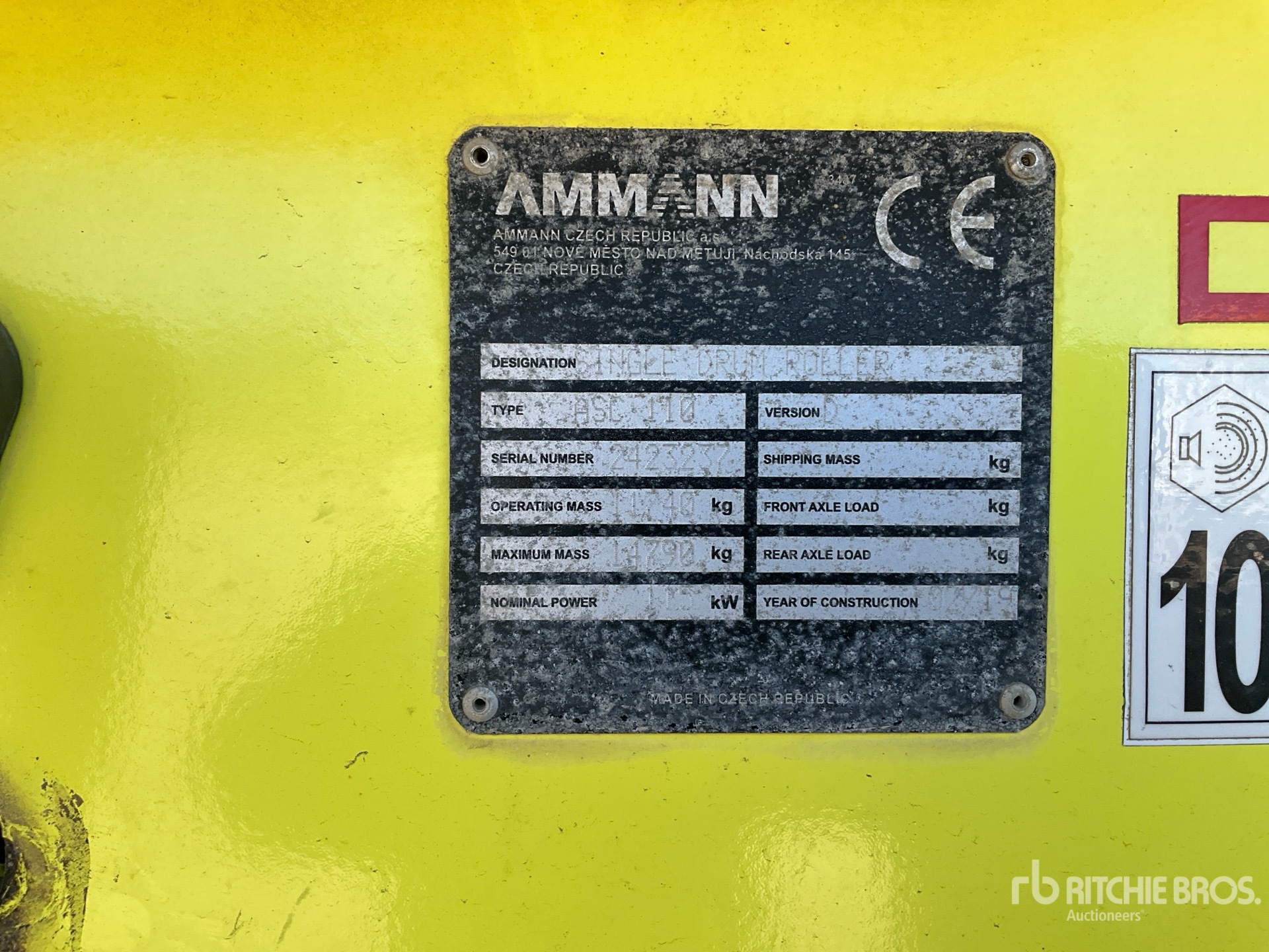 2019 Ammann ASC 110D 4F