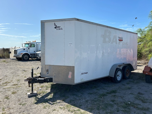 2019 Lark United VT716TA 16 ft T/A Enclosed Trailer