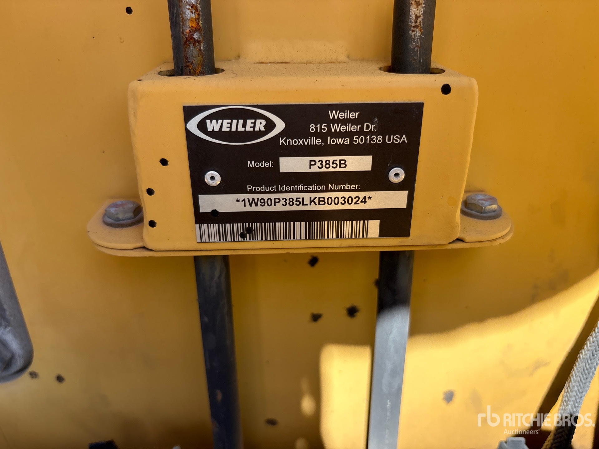 2020 Weiler P385B
