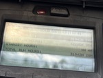 General Appearance with Hour Meter / Odometer