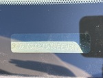 General Appearance with Frame Stamp Serial Number/VIN Photo