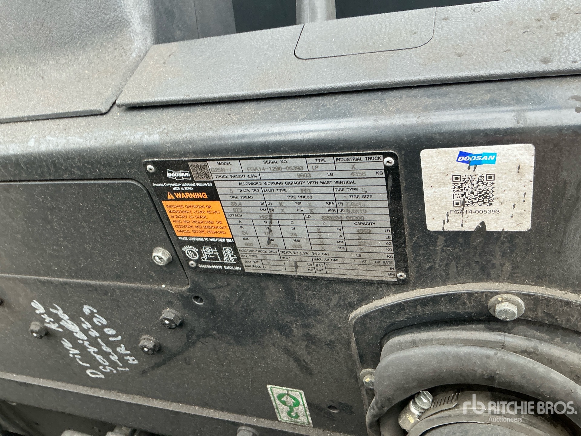 2020 Doosan G25N-7