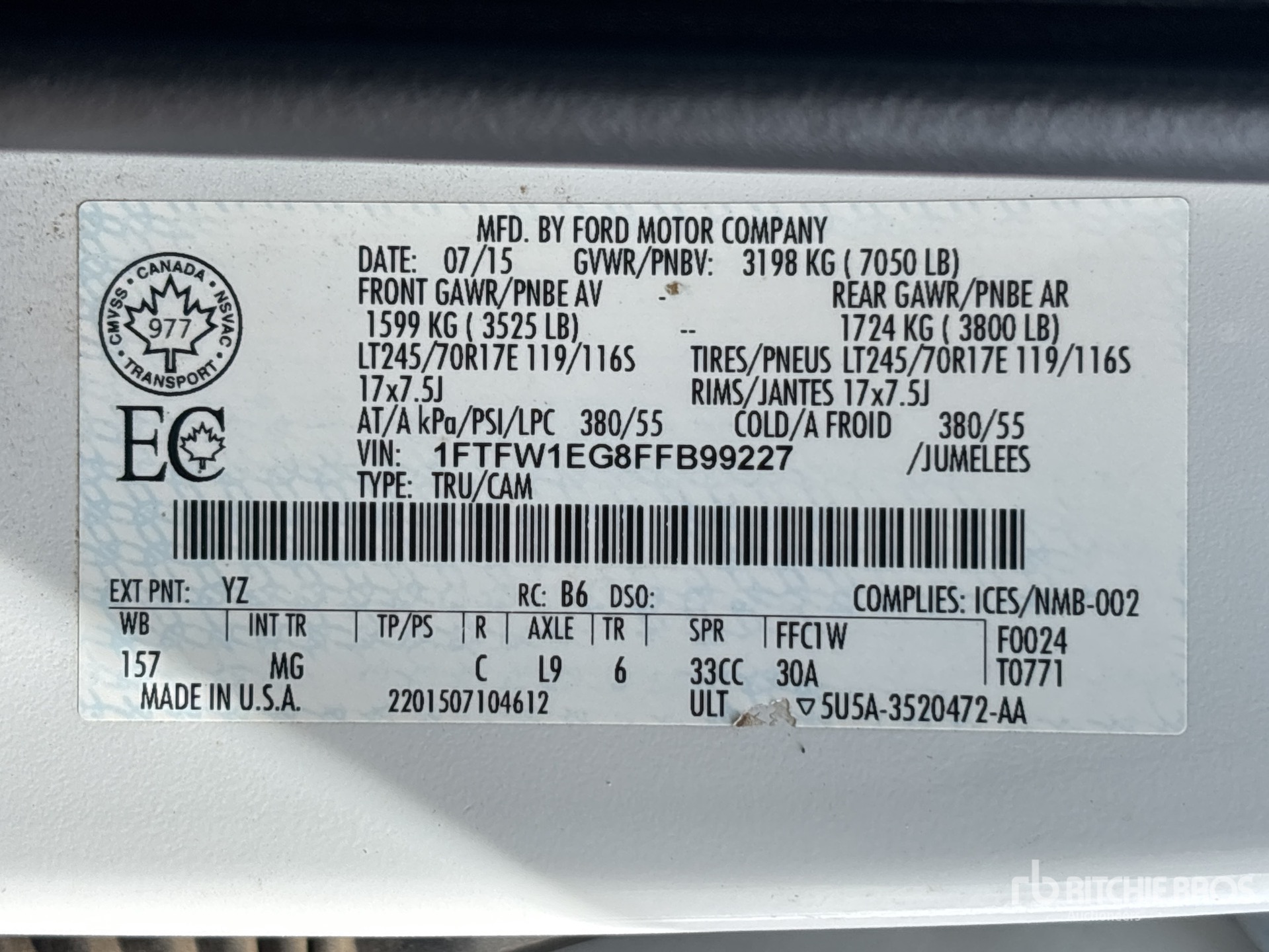 2015 Ford F-150