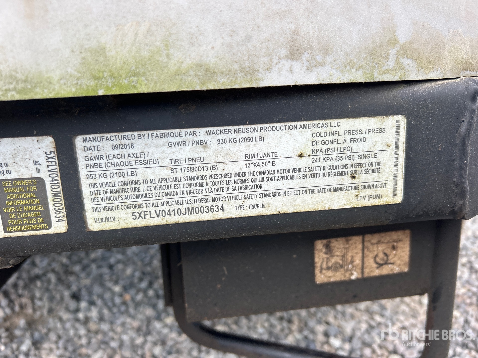 General Appearance with Numéro de série/Numéro d'identification du véhicule automobile