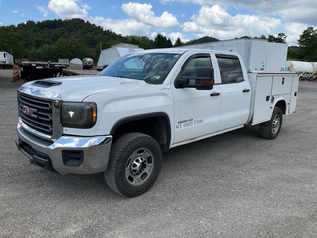 2019 GMC 2500 HD 4x4 Crew Cab Utility Truck 2019 GMC 2500 HD 4x4 Crew Cab Utility Truck