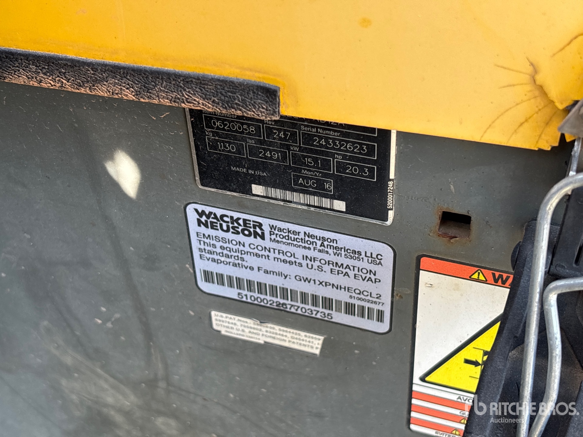 2016 Wacker Neuson RD12A