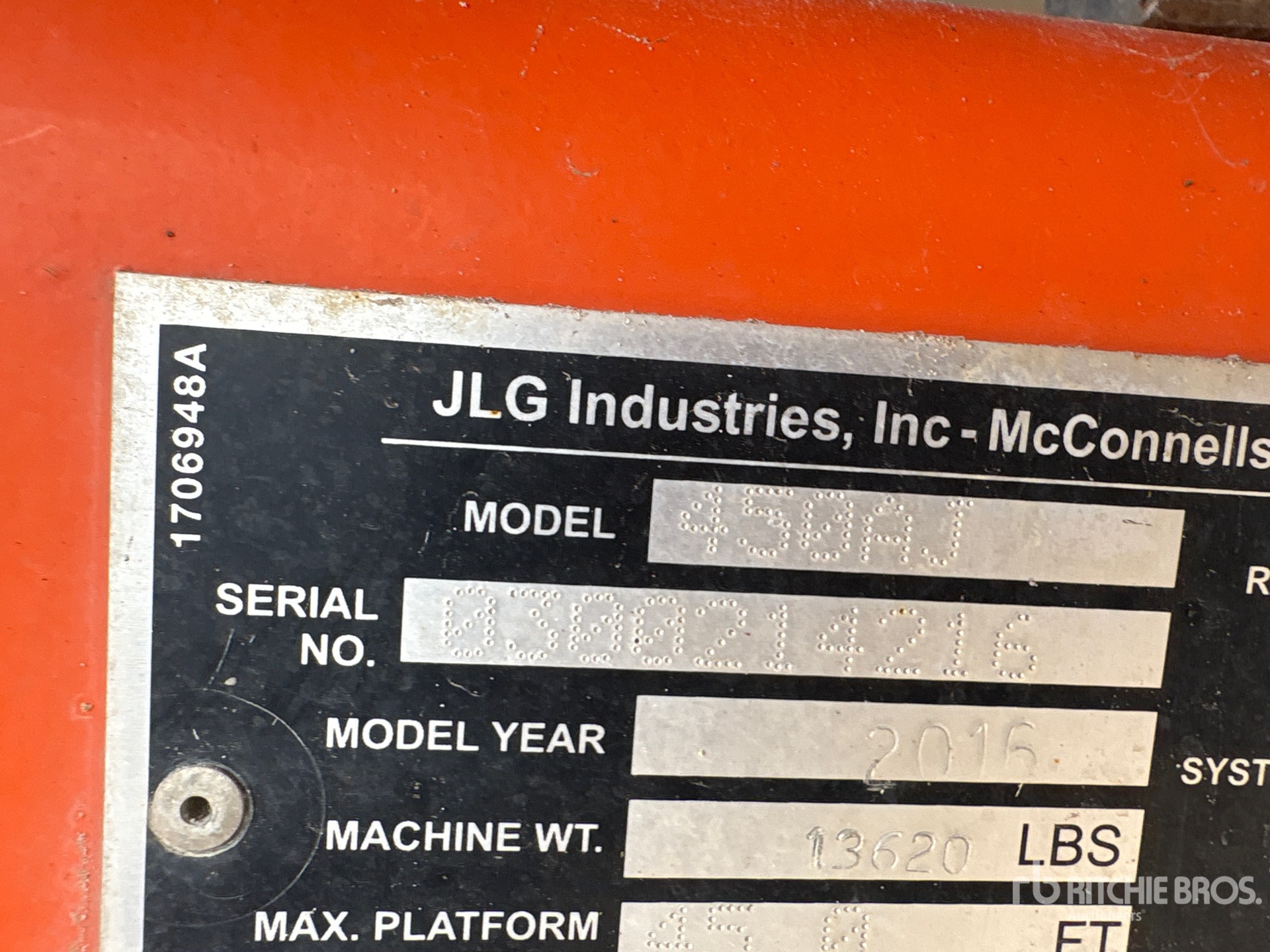 2016 JLG 450AJ