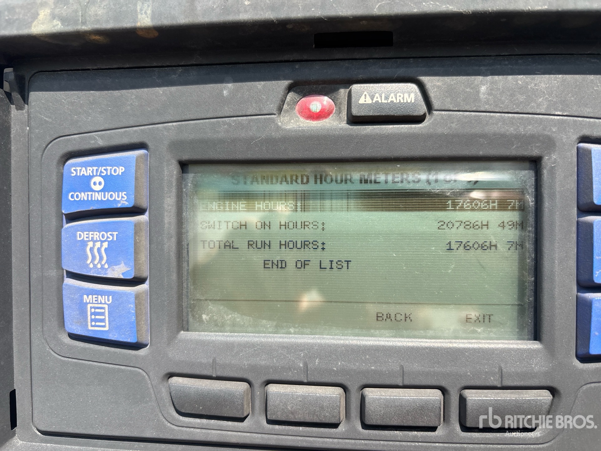 General Appearance with Hour Meter / Odometer