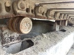 Undercarriage with Left Carrier Rollers