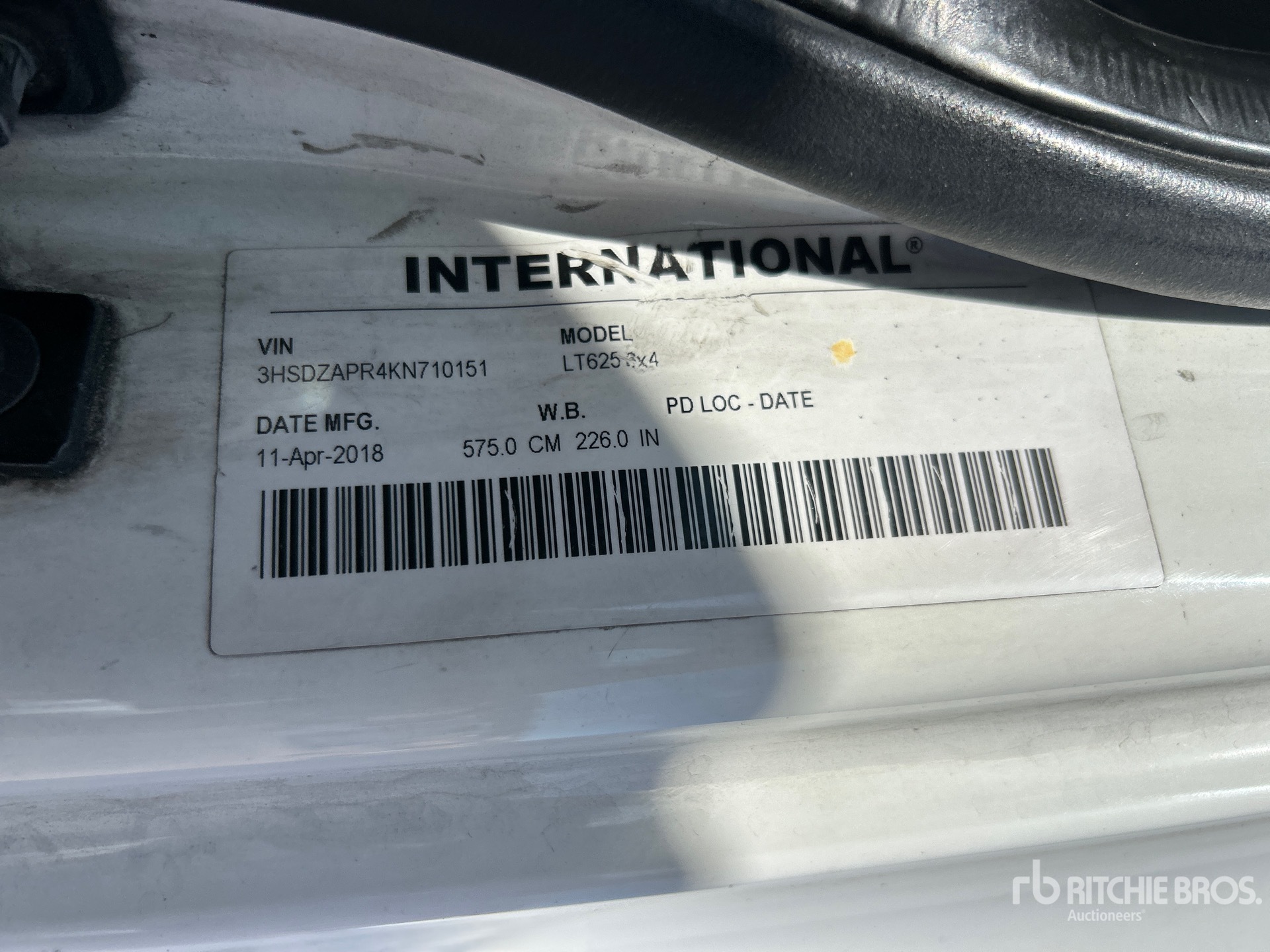 2019 International LT625