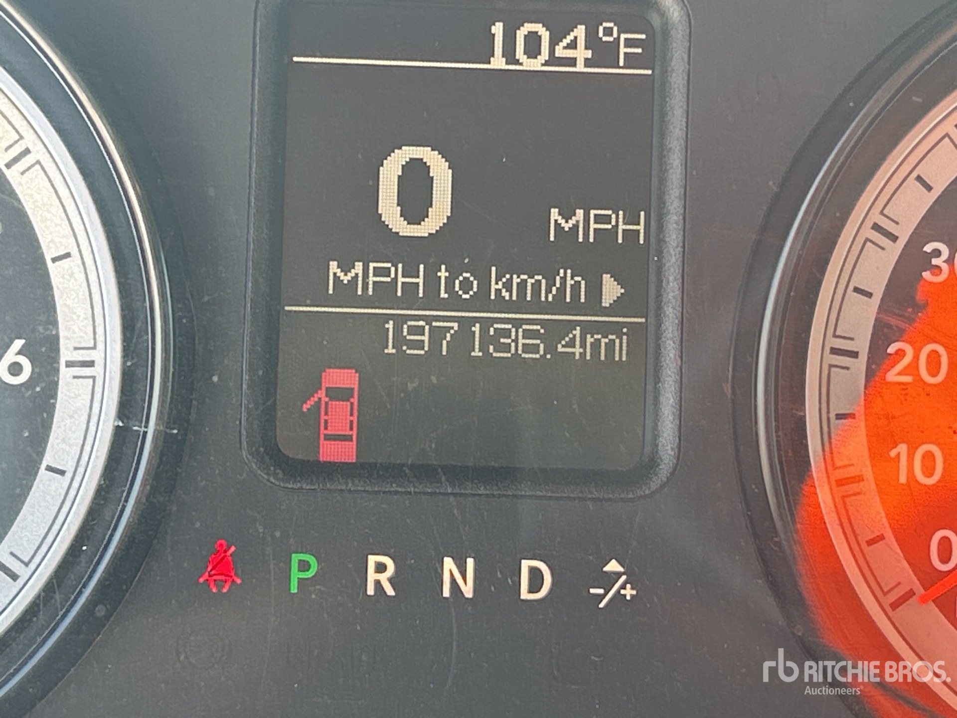 General Appearance with Hour Meter / Odometer
