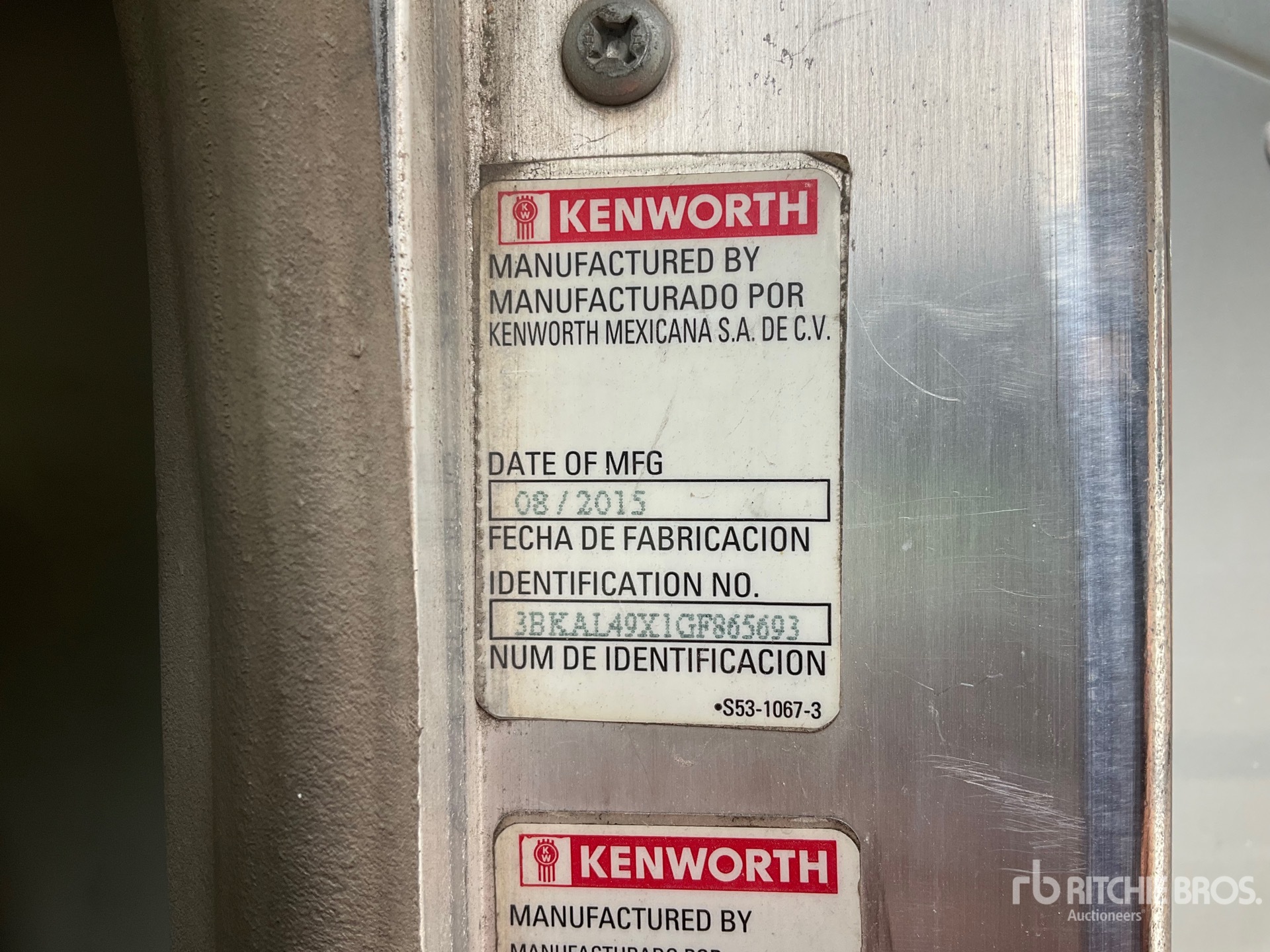 2016 Kenworth T660
