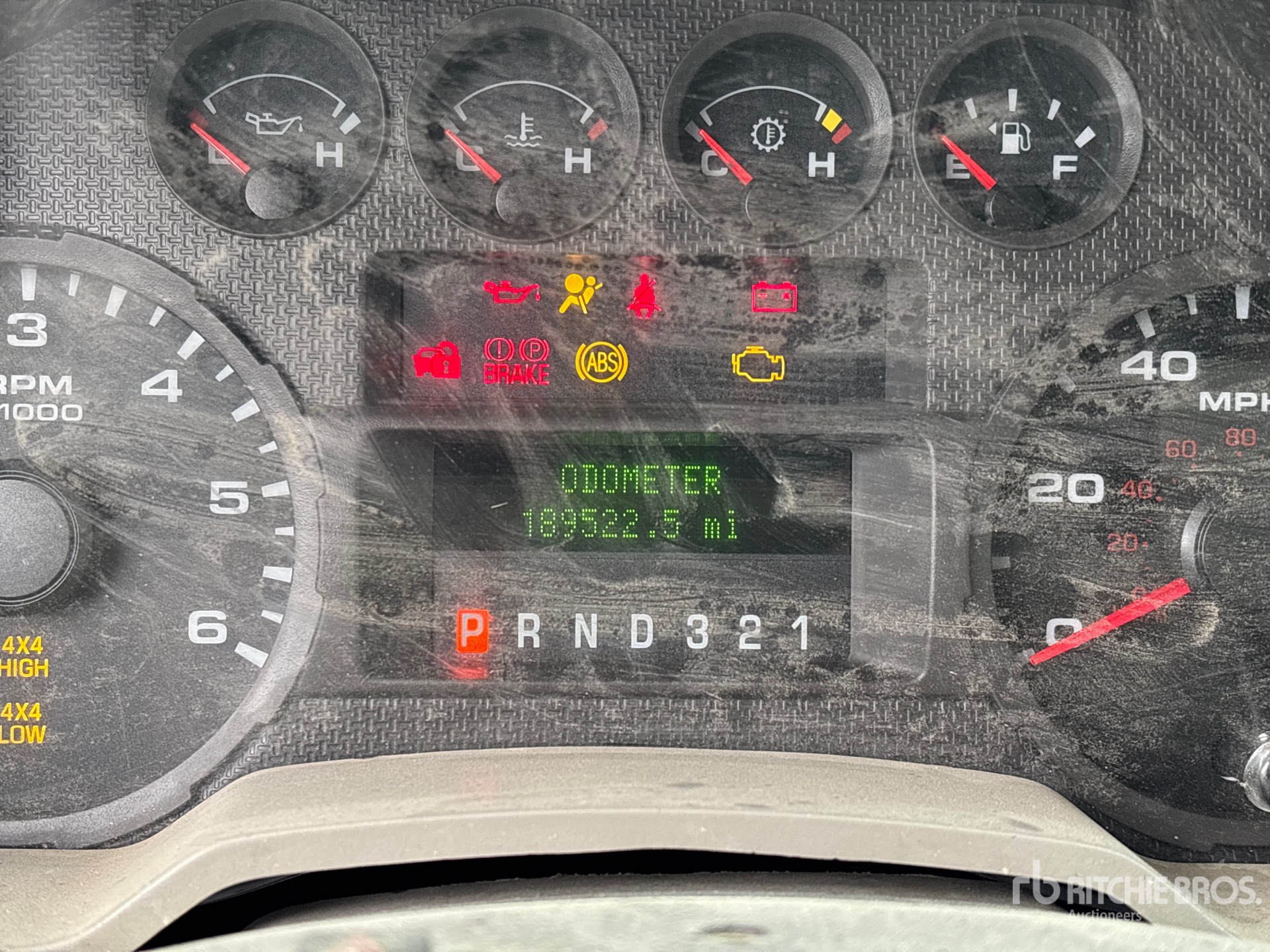 Aspect général with Compteur horaire / compteur kilométrique
