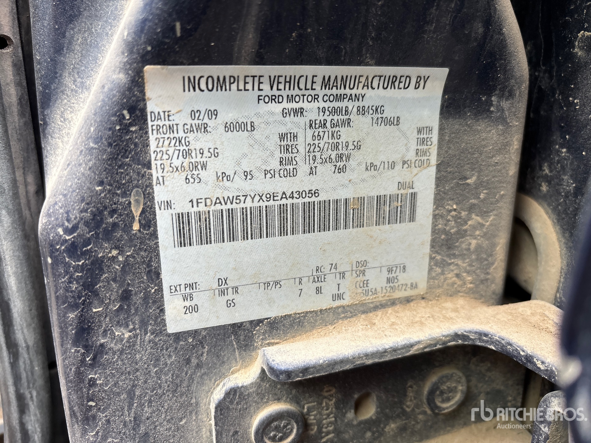 2009 Ford F-550