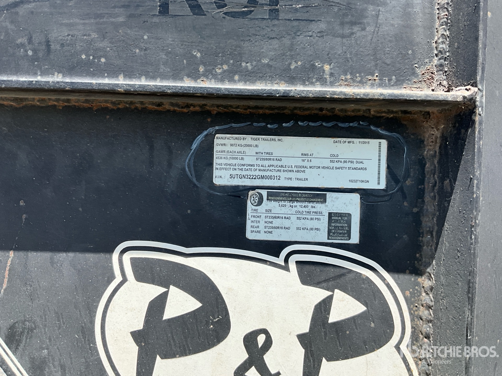 2016 Tiger 10232T10KGN