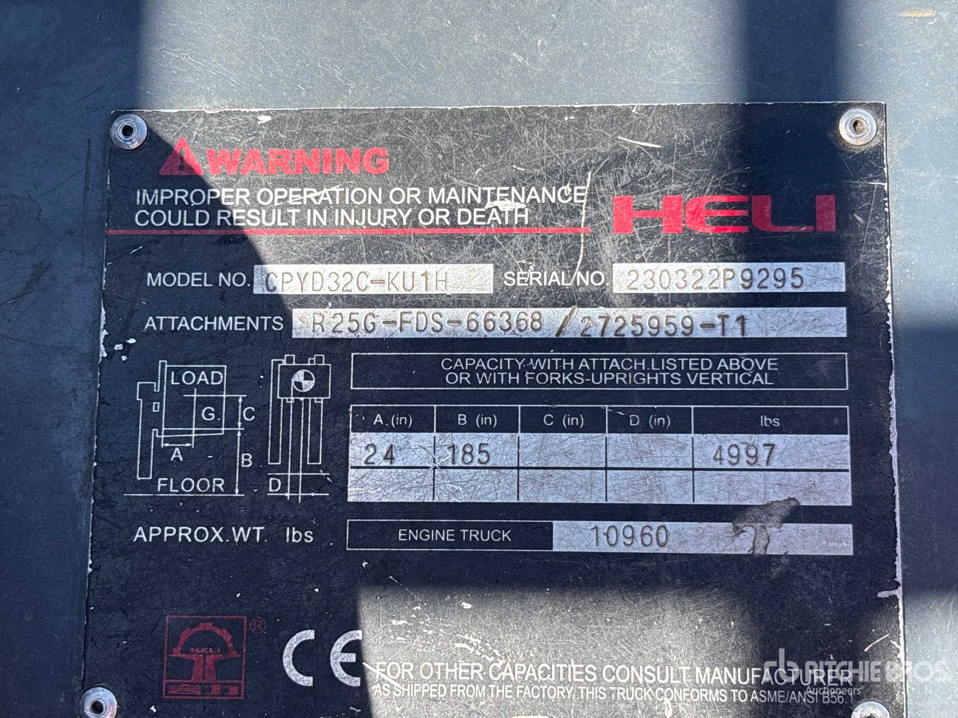 2023 Heli CPYD32C-KU1H