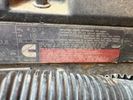 Engine with Emission Label