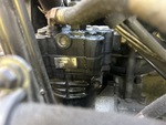 Engine with Air Compressor